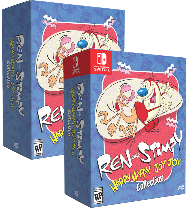 Ren & Stimpy Happy, Happy, Joy, Joy Collection Collector's Edition (Switch, PS5, PC)