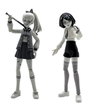 River City Girls 2 Figure Sets Black & White