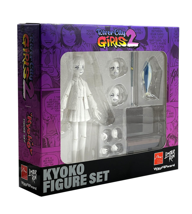 River City Girls 2 Figure Sets White