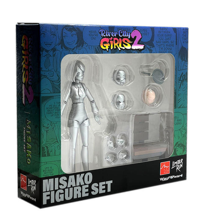 River City Girls 2 Figure Sets Silver