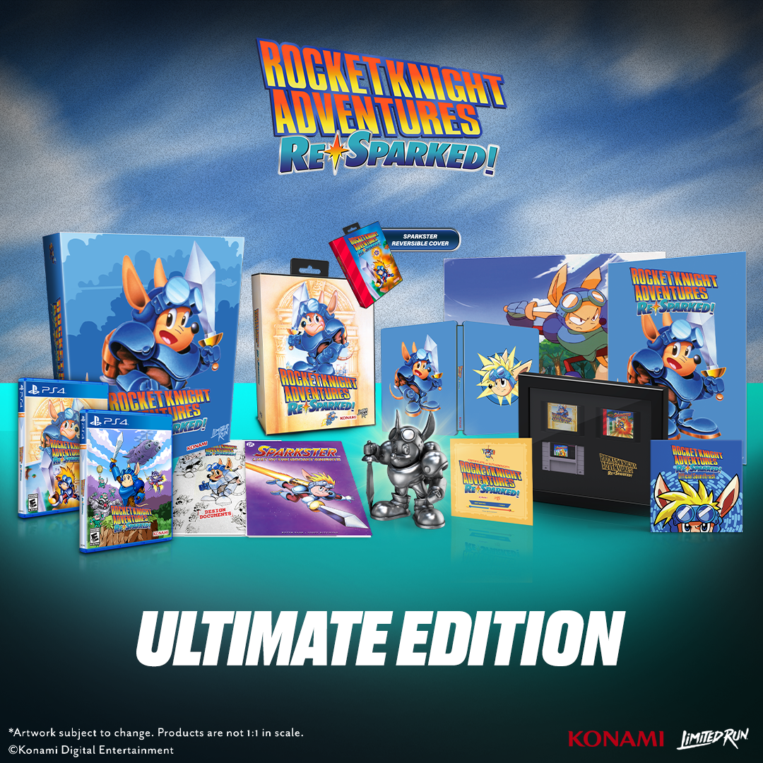 Limited Run 532 Rocket Knight Adventures ReSparked Ultimate Editio