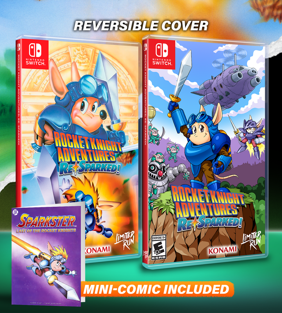 スパークスター ロケットナイトアドベンチャーズ Switch Switch Limited Run #209: Rocket Knight Adventures: Re