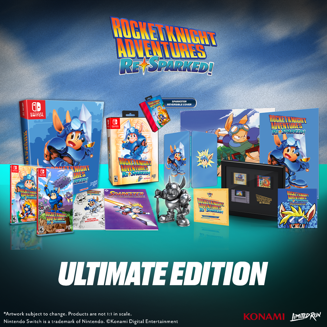 Switch Limited Run 209 Rocket Knight Adventures ReSparked Ultimate