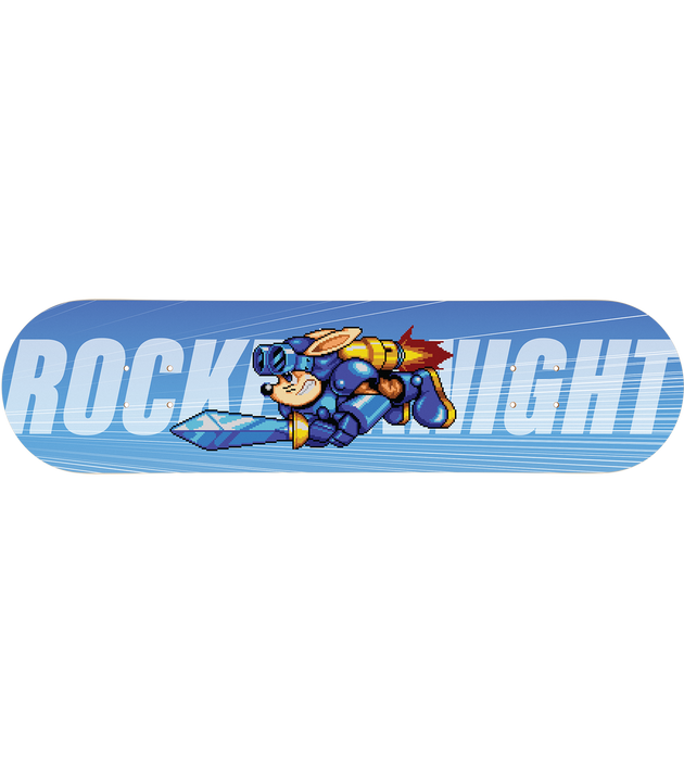 Rocket Knight Adventures Skate Deck