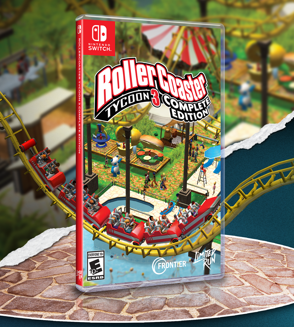 Switch Limited Run #233: RollerCoaster Tycoon 3 Complete Edition Switch Limited Run #233: RollerCoaster Tycoon 3 Complete Edition