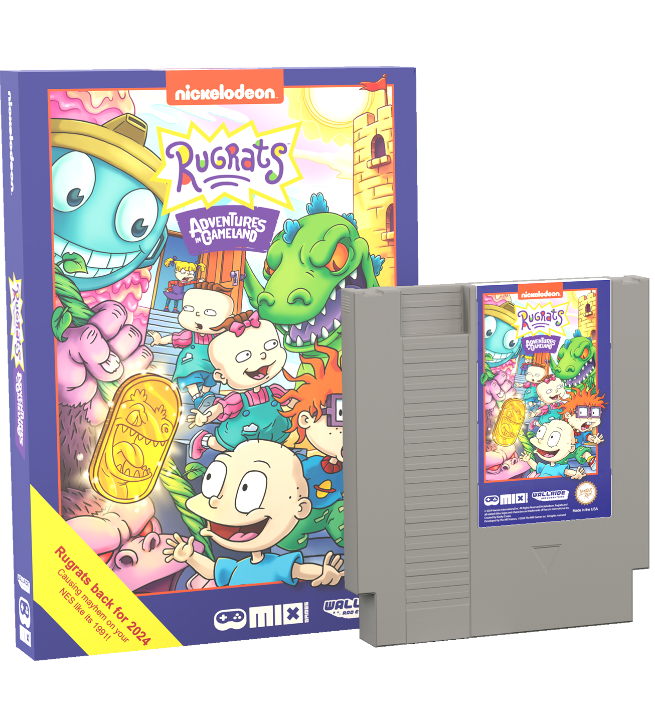 Rugrats Adventures In Gameland Nes Limited Run Games 2095