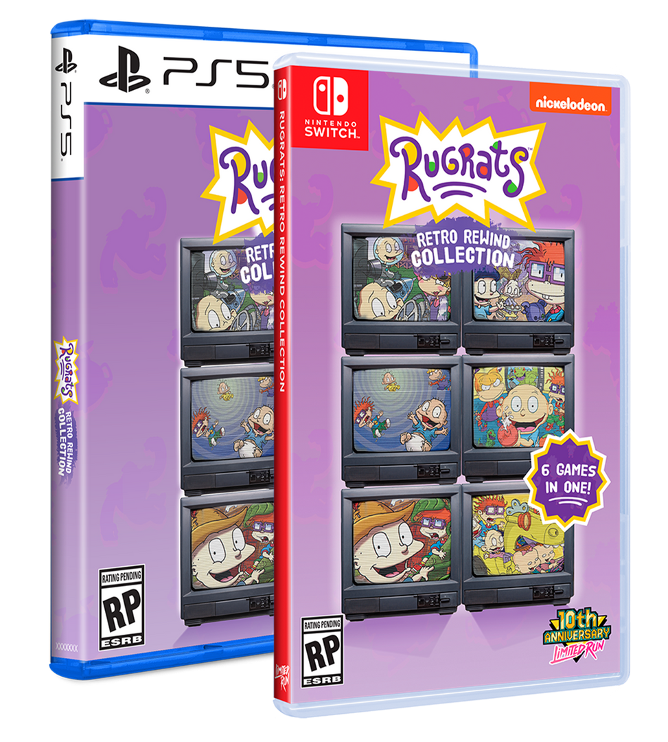 Nostalgia on PS5 and Switch: Rugrats Retro Rewind Collection Details screenshot