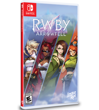 Switch Limited Run #177: RWBY: Arrowfell Team BRIR Cover Variant