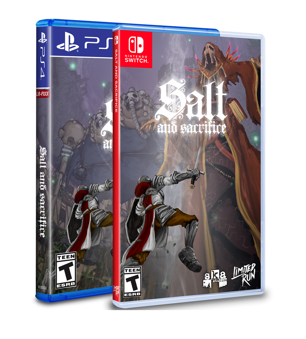 Salt and Sacrifice Standard Edition (Switch, PS4) – Limited Run Games Salt and Sacrifice Standard Edition (Switch, PS4) – Limited Run Games