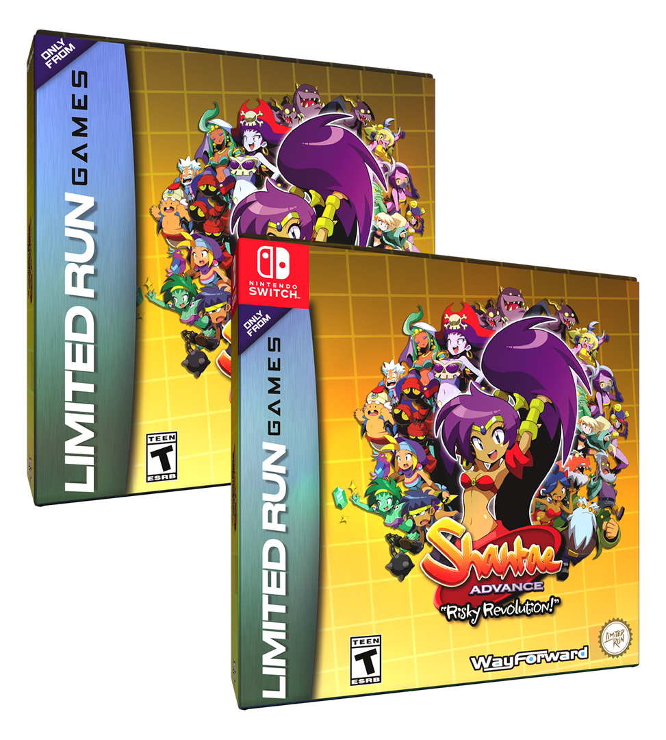 Shantae Advance: Risky Revolution Classic Edition (Switch, PS5 Shantae Advance: Risky Revolution Classic Edition (Switch, PS5