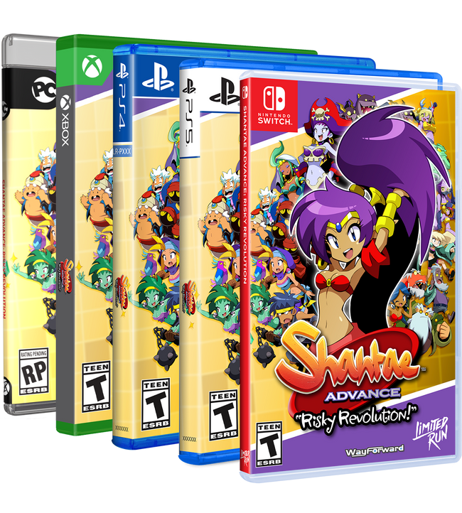 Shantae Advance: Risky Revolution Standard Edition (Switch, PS5, PS4, Xbox, PC)