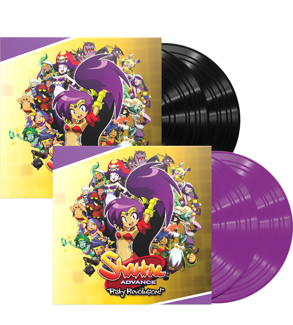 Shantae Advance: Risky Revolution - 2LP Vinyl – Limited Run Games Shantae Advance: Risky Revolution - 2LP Vinyl – Limited Run Games