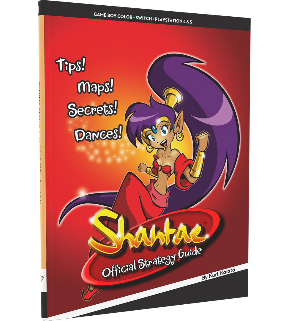 Shantae Official Strategy Guide – Limited Run Games