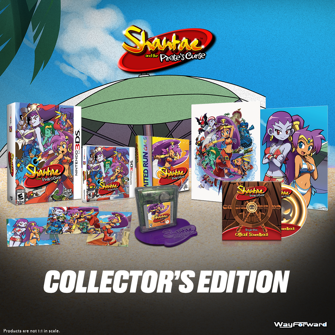 Shantae and the Pirate's Curse Collector's Edition (3DS) – Limited Shantae and the Pirate's Curse Collector's Edition (3DS) – Limited