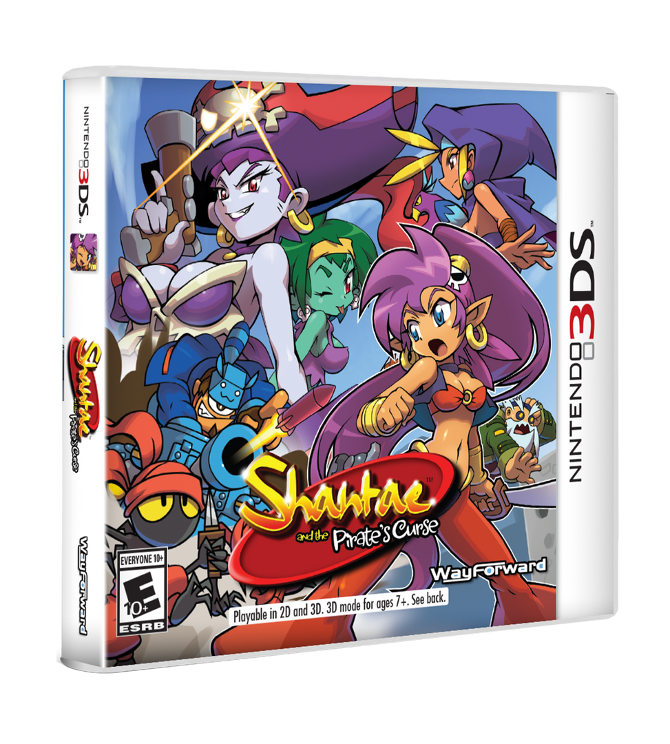 Shantae and the Pirate's Curse (3DS) – Limited Run Games Shantae and the Pirate's Curse (3DS) – Limited Run Games