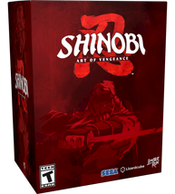 SHINOBI: Art of Vengeance Collector's Edition Contents (Switch, PS5, Xbox)