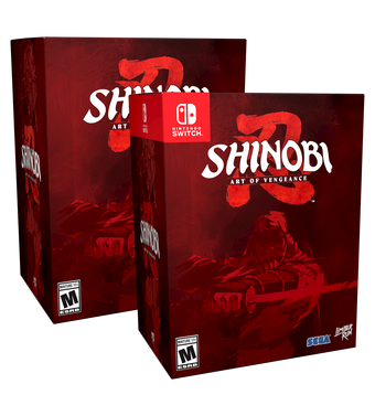 SHINOBI: Art of Vengeance Collector's Edition (Switch, PS5, Xbox, PC)