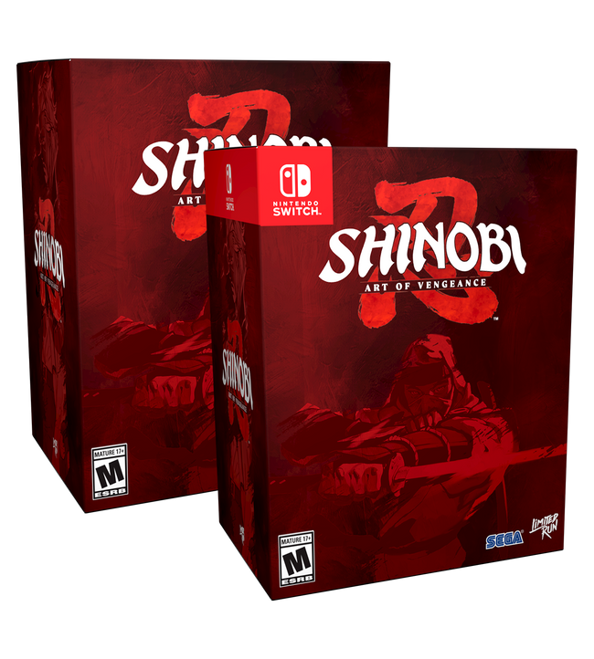 SHINOBI: Art of Vengeance Collector's Edition (Switch, PS5, Xbox, PC)