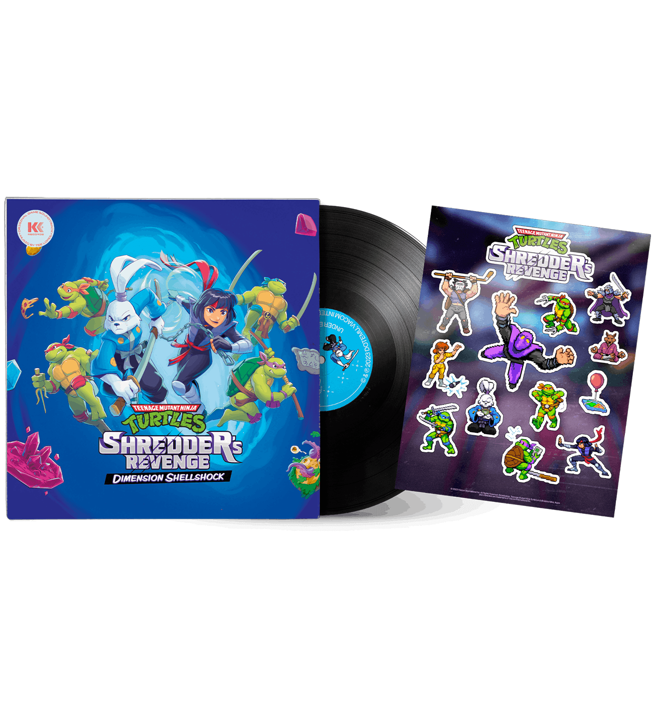 TMNT Shredder’s Revenge Dimension Shellshock Vinyl Edition Limited