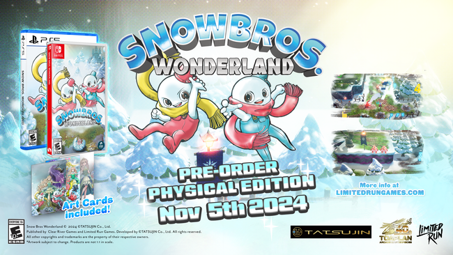 Snow Bros. Wonderland Standard Edition (Switch, PS5)