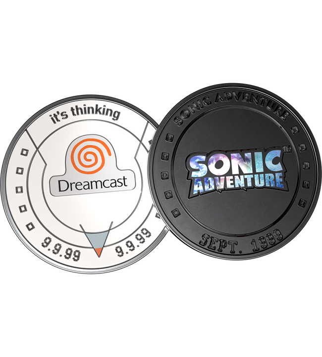 Sonic Adventure Commemorative Coin