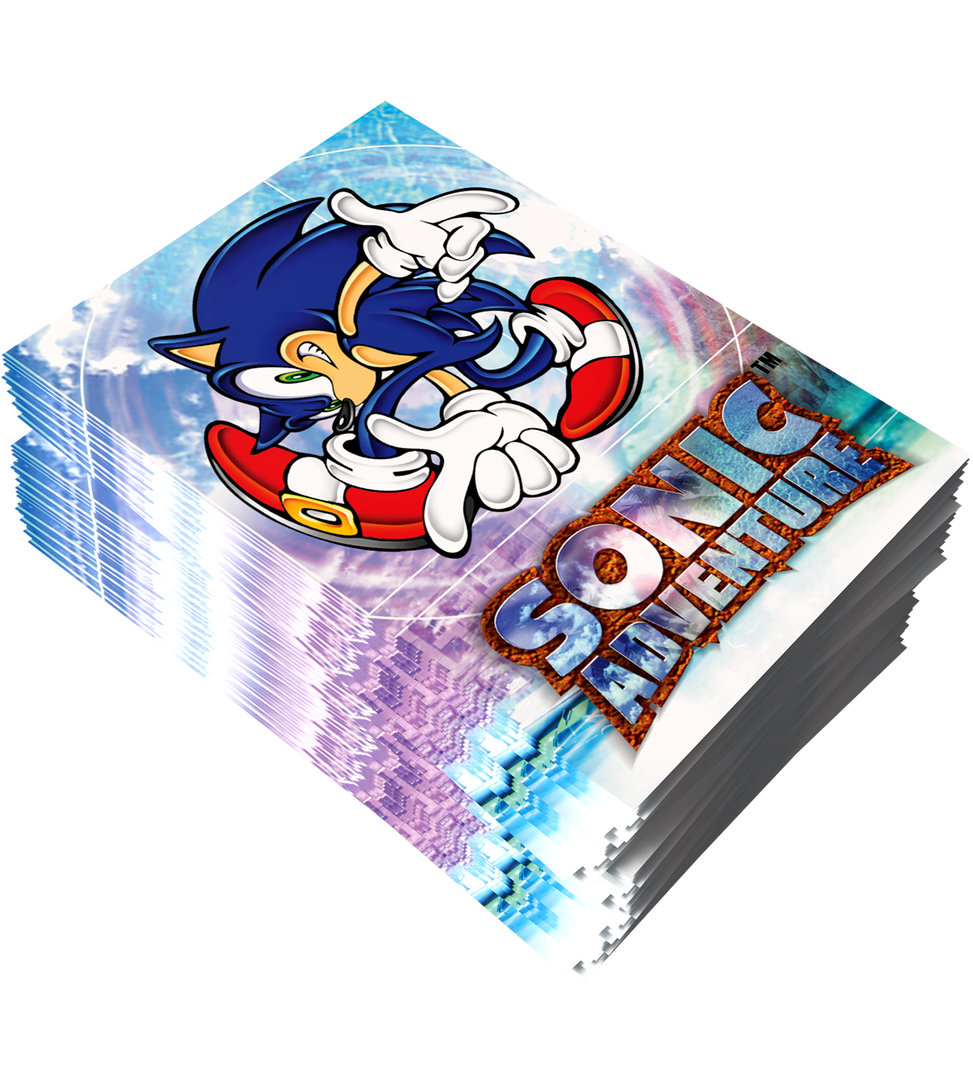Sonic Adventure Trading Card Essentials Limited Run Games Sonic Adventure Trading Card Essentials Limited Run Games