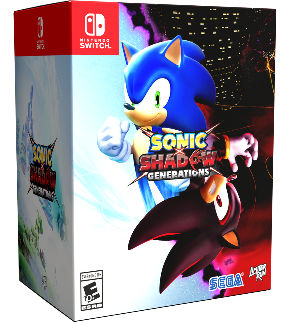 SONIC X SHADOW GENERATIONS Collector’s Edition (Switch) – Limited