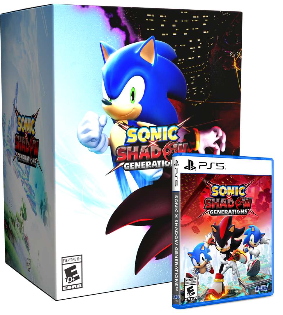 SONIC X SHADOW GENERATIONS Collector’s Edition (PS5) – Limited Run