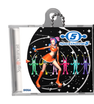 Space Channel 5 Game Case Keychain