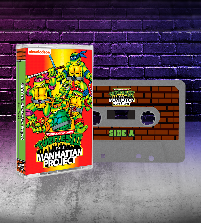 Teenage Mutant Ninja Turtles III: The Manhattan Project - Cassette Soundtrack