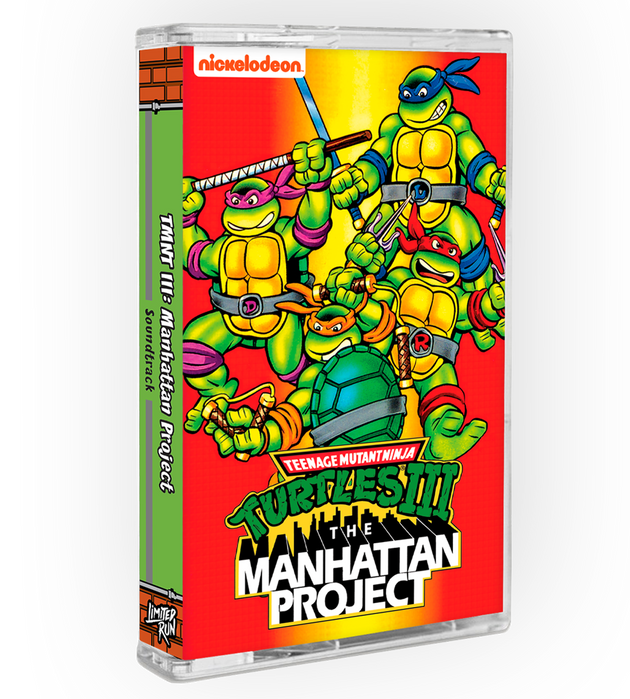 Teenage Mutant Ninja Turtles III: The Manhattan Project - Cassette Soundtrack