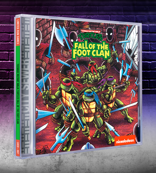 Teenage Mutant Ninja Turtles: Fall of the Foot Clan - CD Soundtrack