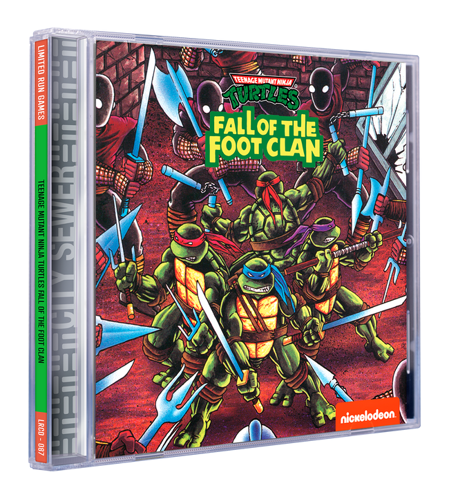 Teenage Mutant Ninja Turtles: Fall of the Foot Clan - CD Soundtrack