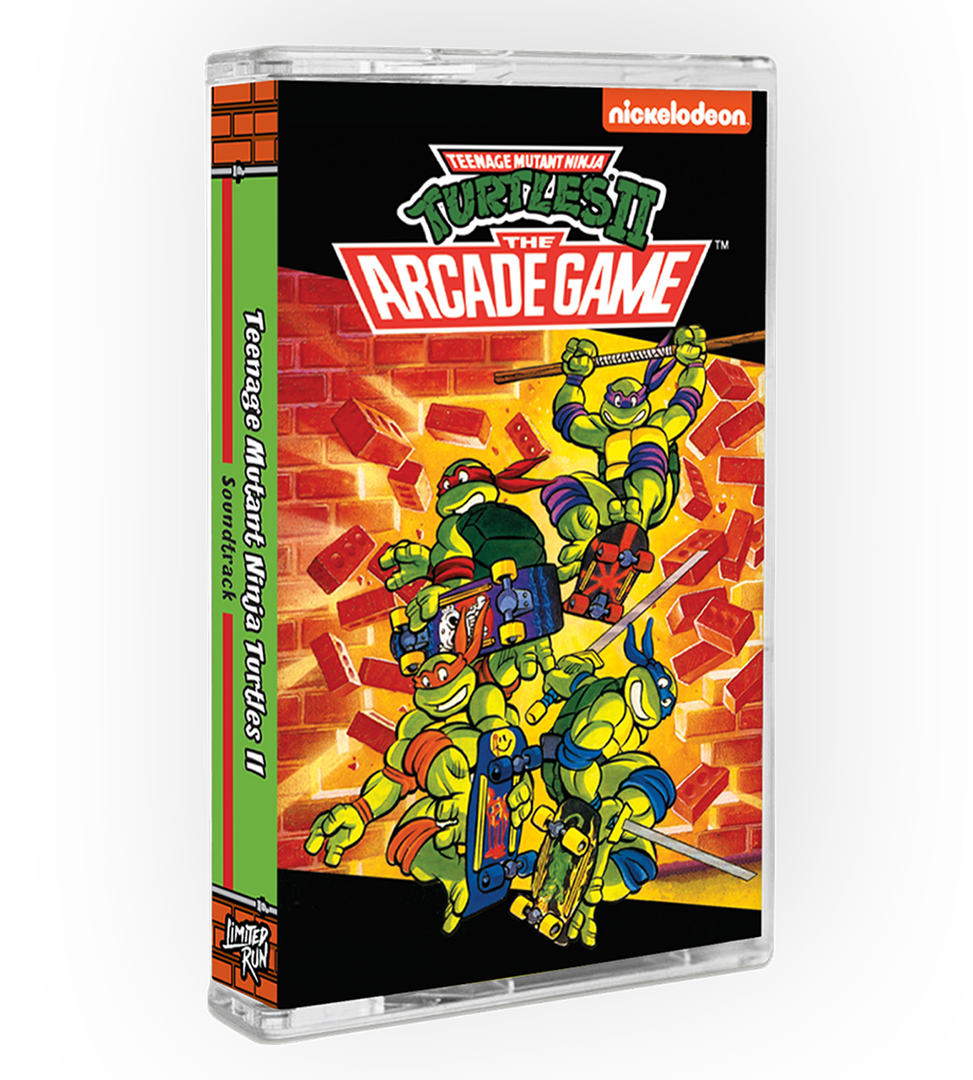 Teenage Mutant Ninja Turtles II: The Arcade Game - Cassette Teenage Mutant Ninja Turtles II: The Arcade Game - Cassette
