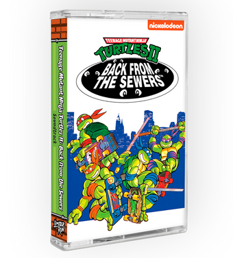 Teenage Mutant Ninja Turtles II: Back from the Sewers - Cassette Soundtrack