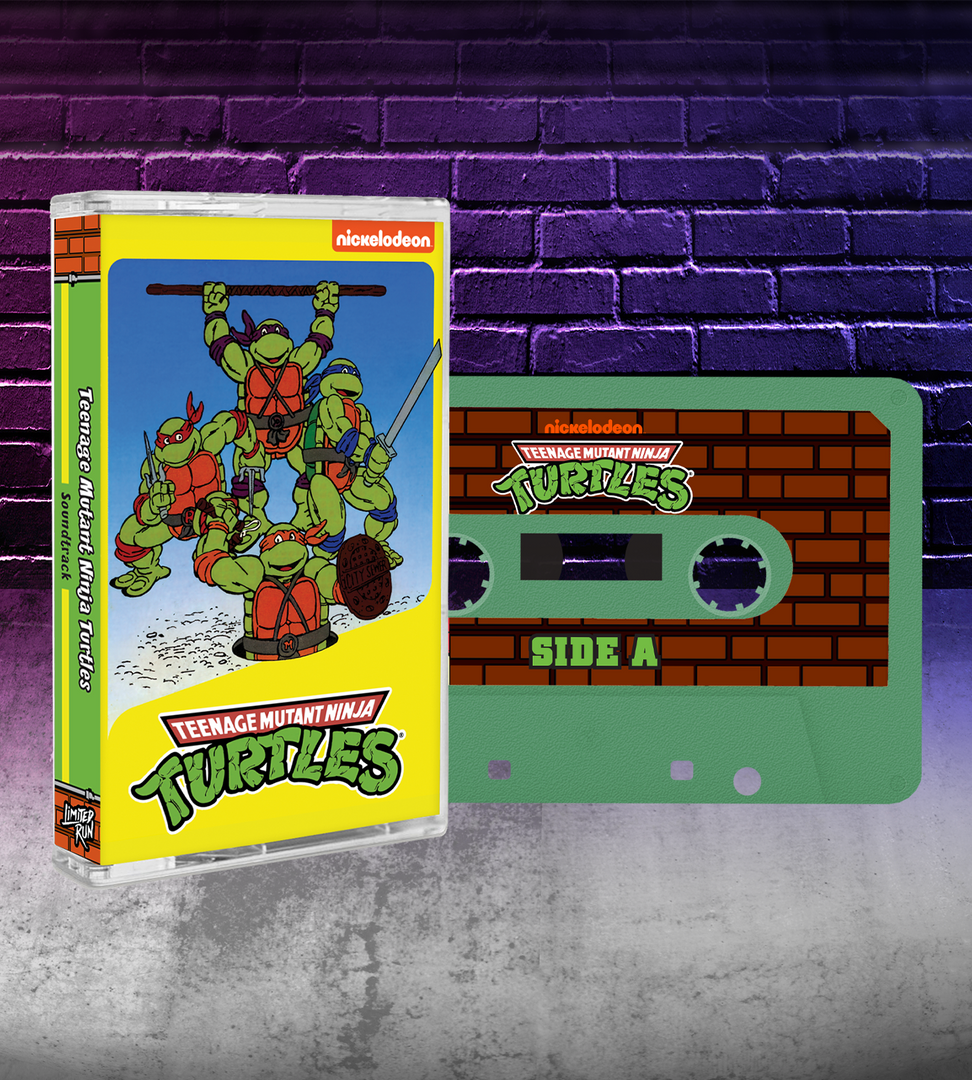 Teenage Mutant Ninja Turtles NES - Cassette Soundtrack – Limited Teenage Mutant Ninja Turtles NES - Cassette Soundtrack – Limited