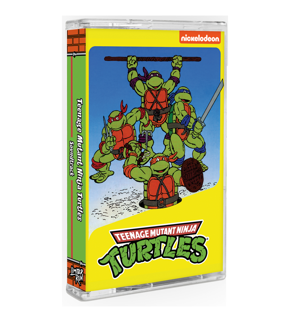 Teenage Mutant Ninja Turtles NES - Cassette Soundtrack – Limited Teenage Mutant Ninja Turtles NES - Cassette Soundtrack – Limited