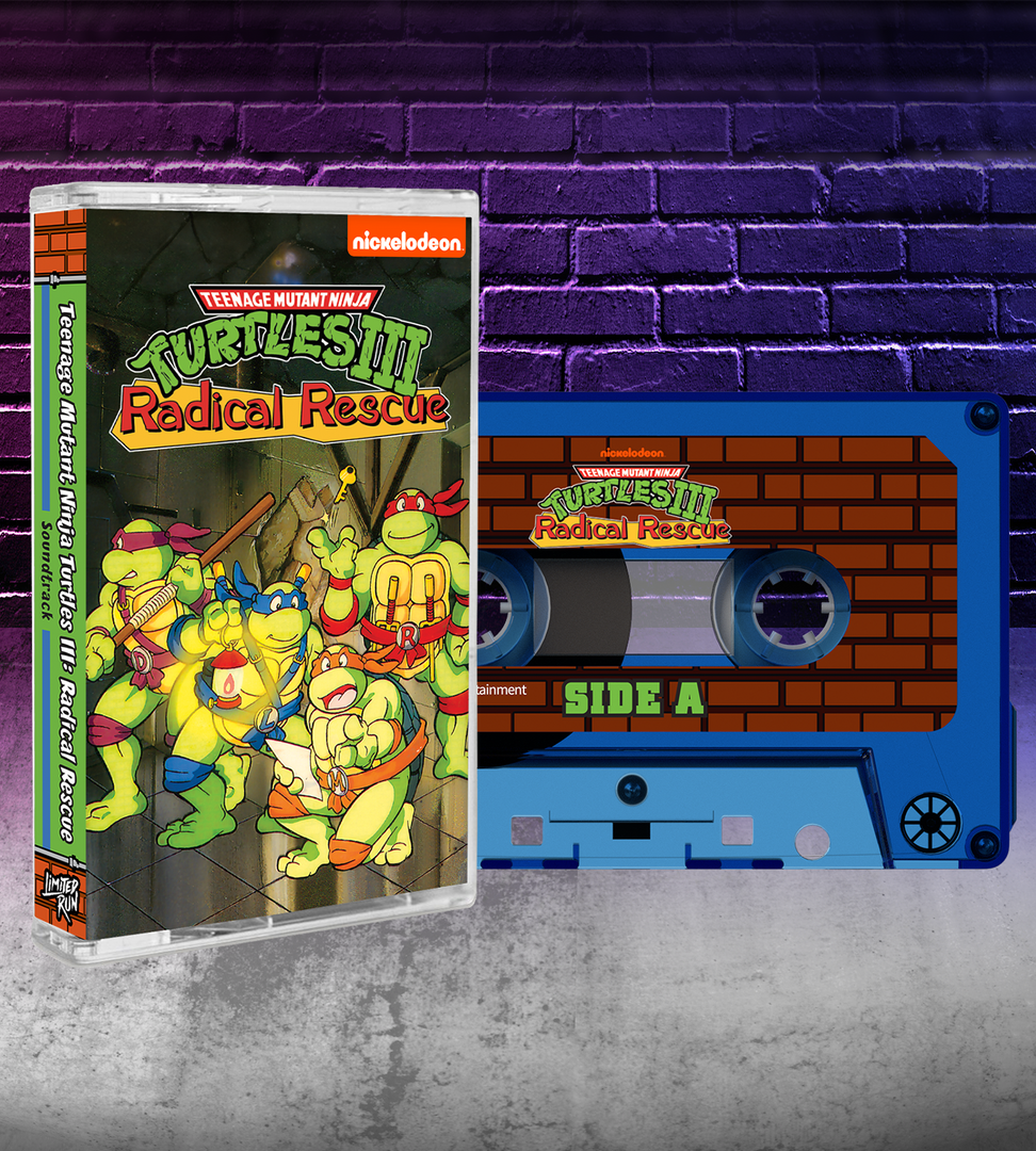 Teenage Mutant Ninja Turtles III: Radical Rescue - Cassette Soundtrack ...
