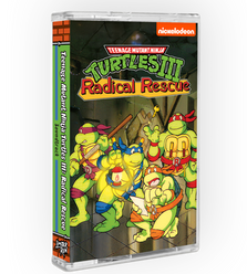 Teenage Mutant Ninja Turtles III: Radical Rescue - Cassette Soundtrack