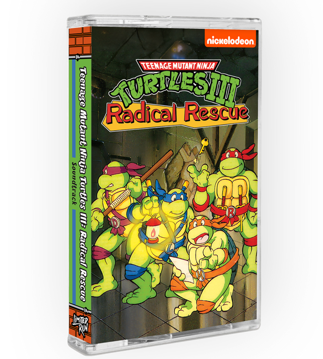 Teenage Mutant Ninja Turtles III: Radical Rescue - Cassette Soundtrack