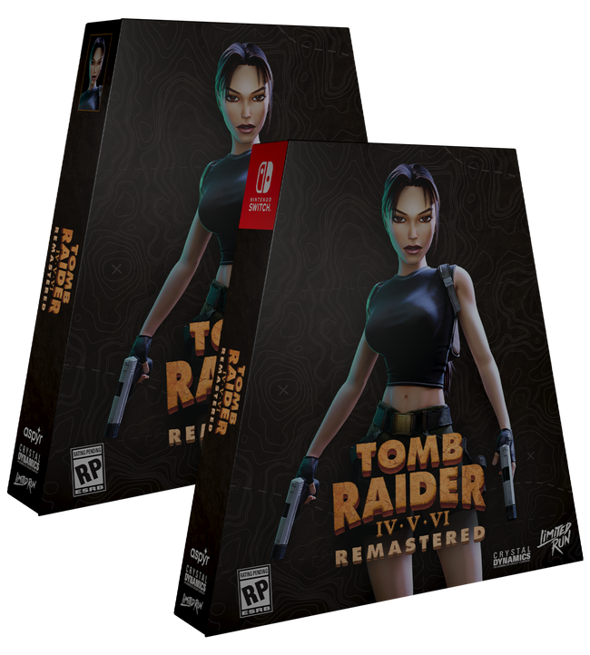 Tomb Raider IV-VI Remastered Collector's Edition (Switch, PS5, PS4, Xbox, PC)