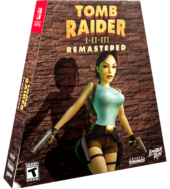 Tomb Raider I-III Remastered Convention Exclusive (Switch)