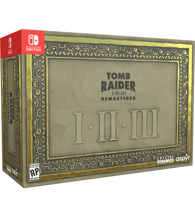 Tomb Raider I-III Remastered Collector's Edition (Switch)