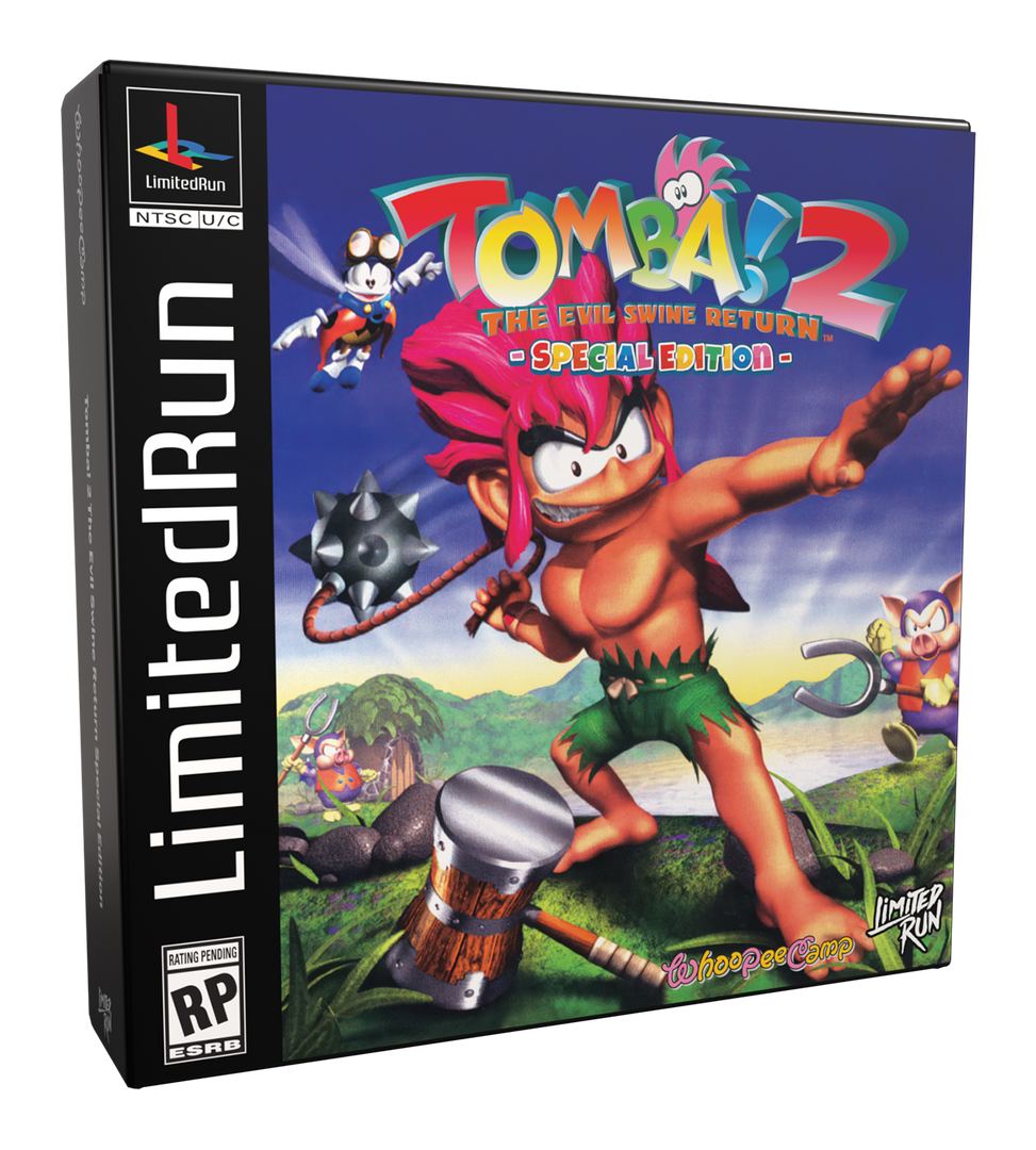 Tomba Pattern Tomba! 2: The Evil Swine Return Special Edition Classic Edition (Switc ...