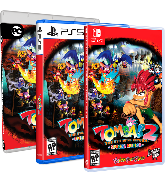 Tomba! 2: The Evil Swine Return Special Edition Standard Edition (Switch, PS5, PC)