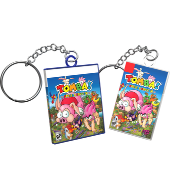 Tomba! Special Edition Mini Game Case Keychain