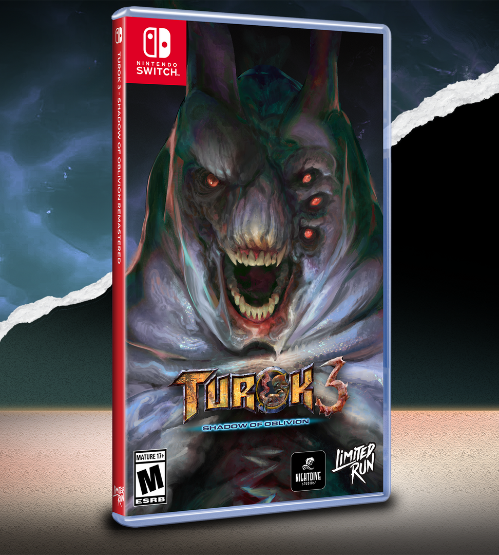 Switch Limited Run #237: Turok 3: Shadow of Oblivion Remastered Switch Limited Run #237: Turok 3: Shadow of Oblivion Remastered
