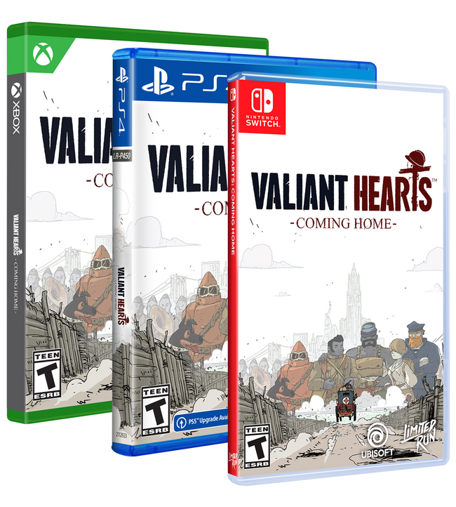 Valiant Hearts: Coming Home Standard Edition (Switch, PS4, Xbox)