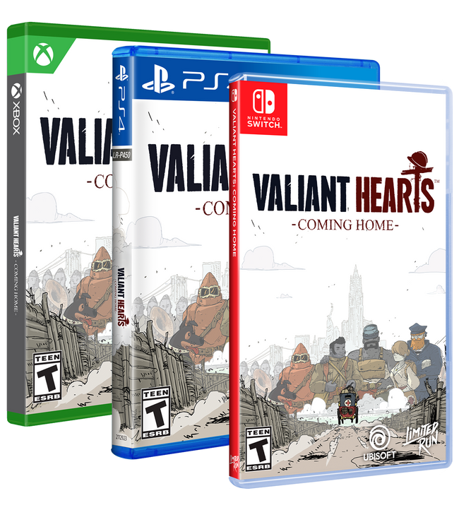Valiant Hearts: Coming Home Standard Edition (Switch, PS4, Xbox)