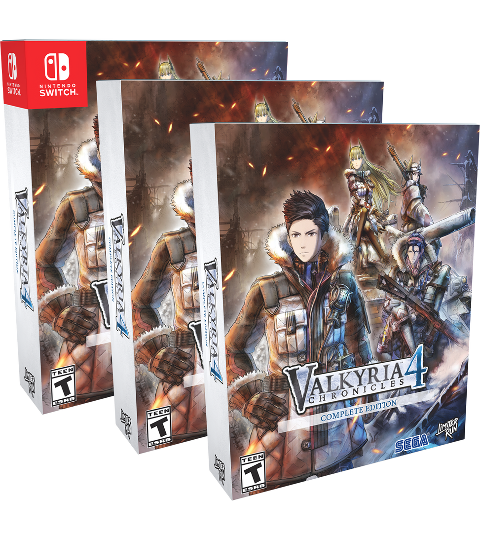 Valkyria Chronicles 4 Complete Edition Diary Edition Switch PS4 X Valkyria Chronicles 4 Complete Edition Diary Edition Switch PS4 X